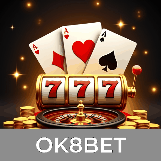 OK8BET: Slot Machines - Jackpot Gigante, Jogos de Mesa - Estratégia, e Mais